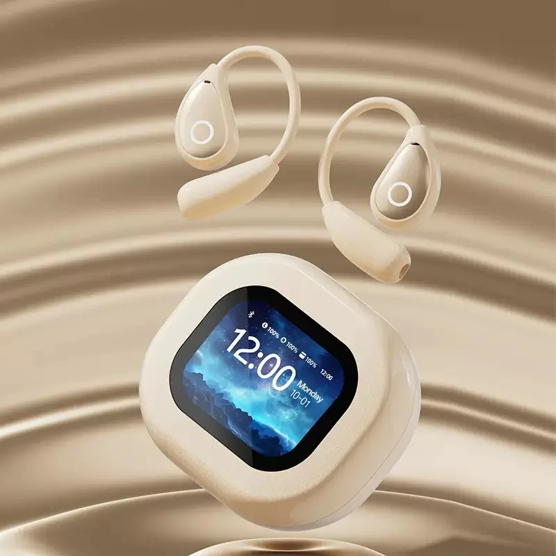 Innovative Touch Screen Headphones with AI Translation, Bluetooth Connectivity, Extended Battery Life