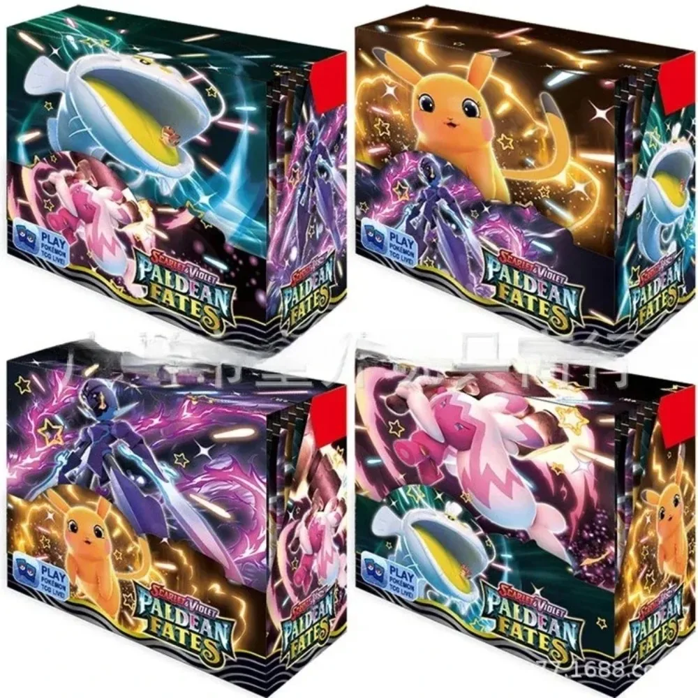 

360Pcs English Pokémon TCG: Scarlet & Violet Etsncelles Evoving skies 151 Flames Booster Box Battle Transaction Card