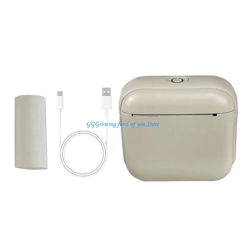 

H9EB Handheld Mini Thermals Printer With App Control Fast Printing Speed For Documents Receipts Labels