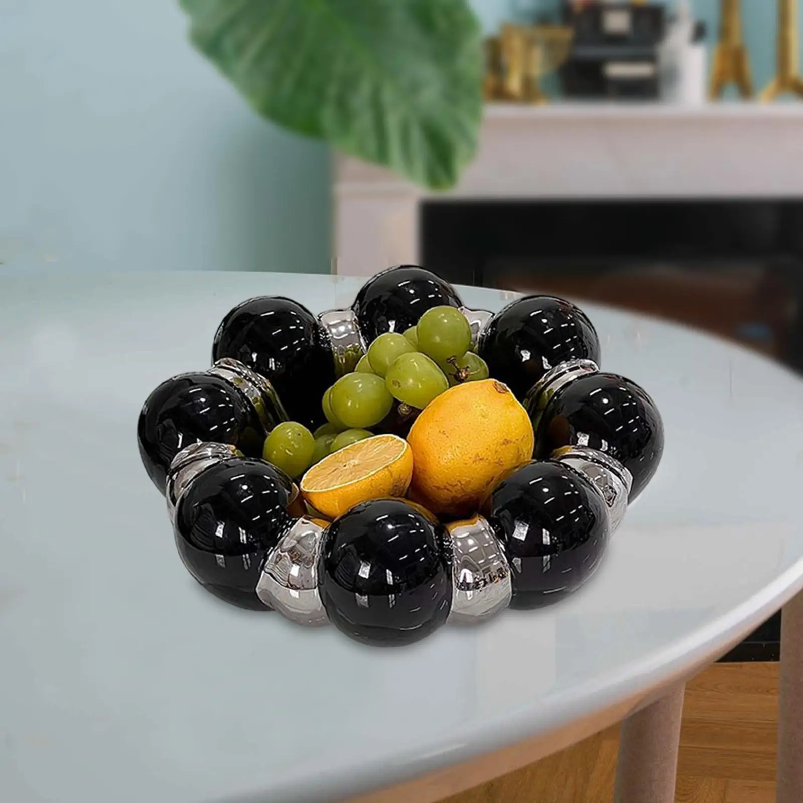 Fruit Bowl Home Decor Table Decor Serving Tray for Hotel Kitchen Dried Fruit