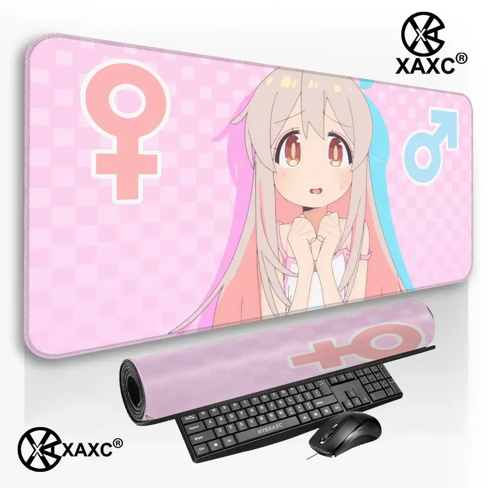 Anime Onimai I'm Now Your Sister Mouse Pad Large Gaming Mouse Pad HD Print Waterproof XXL Desk Mat For PC Laptop Non-Slip Desk