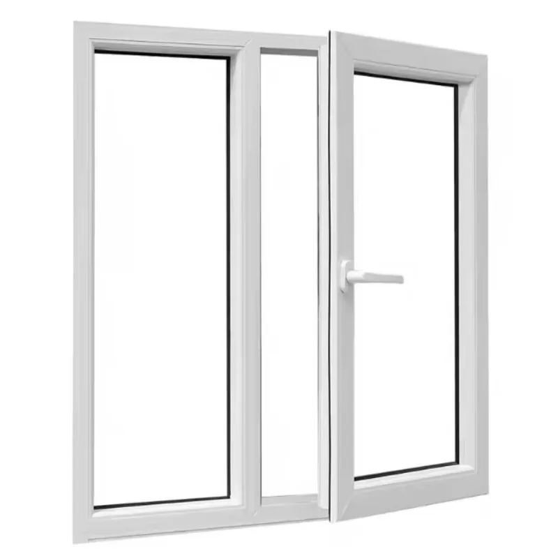 Customization Customized Size Factory Direct Supply Pvc windows Insulated Tempered Glass PVC Windows