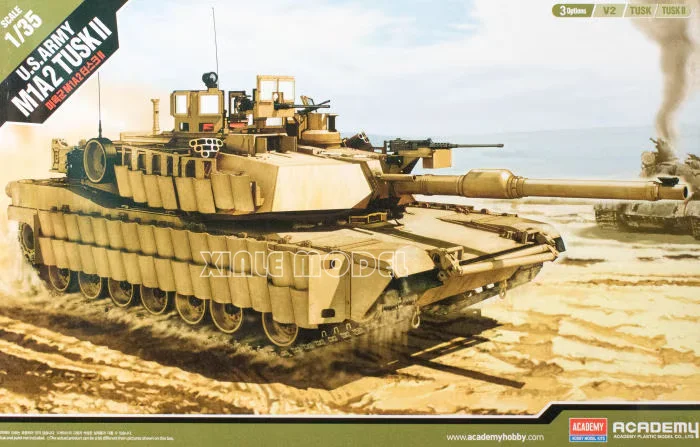 

Комплект модели танка Академии 13298, армия США M1A2 TUSK II 1/35