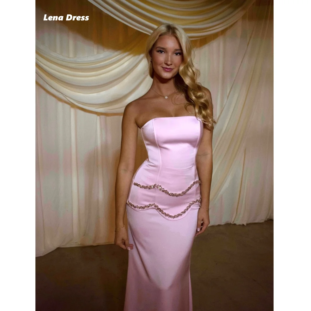 

Lena Fish Tail Evening Dresses Woman Elegant Women's Dresses for Wedding Party Dresses Luxury 2025 Shawl Sleeveless Customized