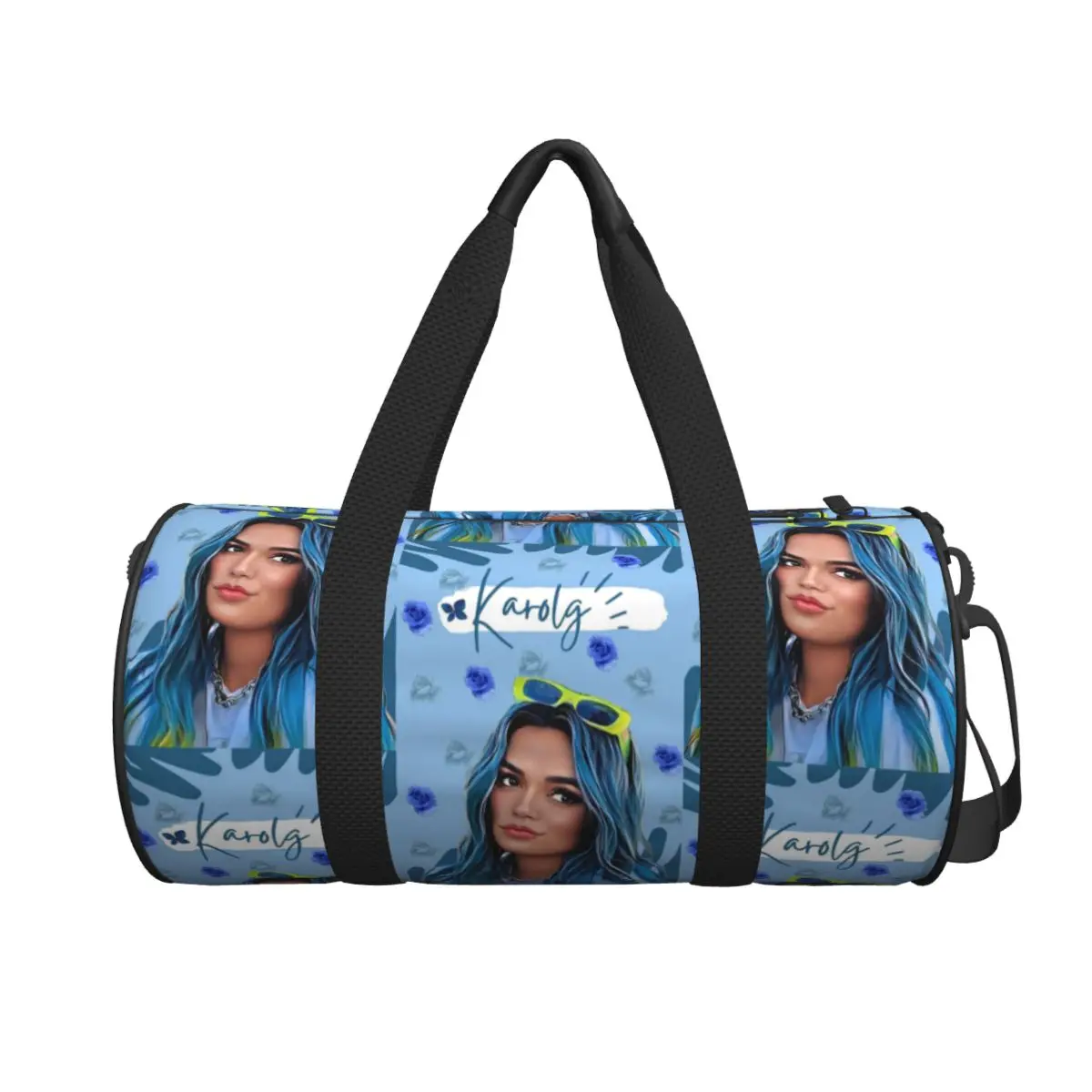 

Fondo De Pantalla Karol G Большая спортивная сумка Водонепроницаемая дорожная сумка Duffle Сумки Сумка для фитнеса