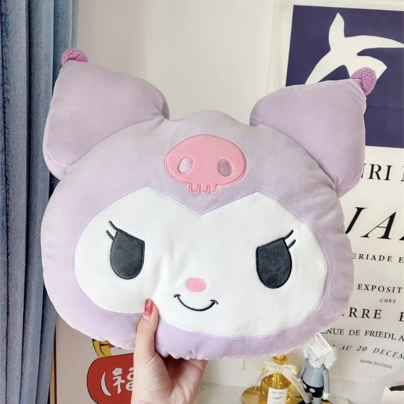 

Sanrio Very Soft Kuromi Plush Toy Cuddly Pillow Stuffed Anime Sofa Bed Room Decor Comfortable Plushies Birthday Gifts Girl