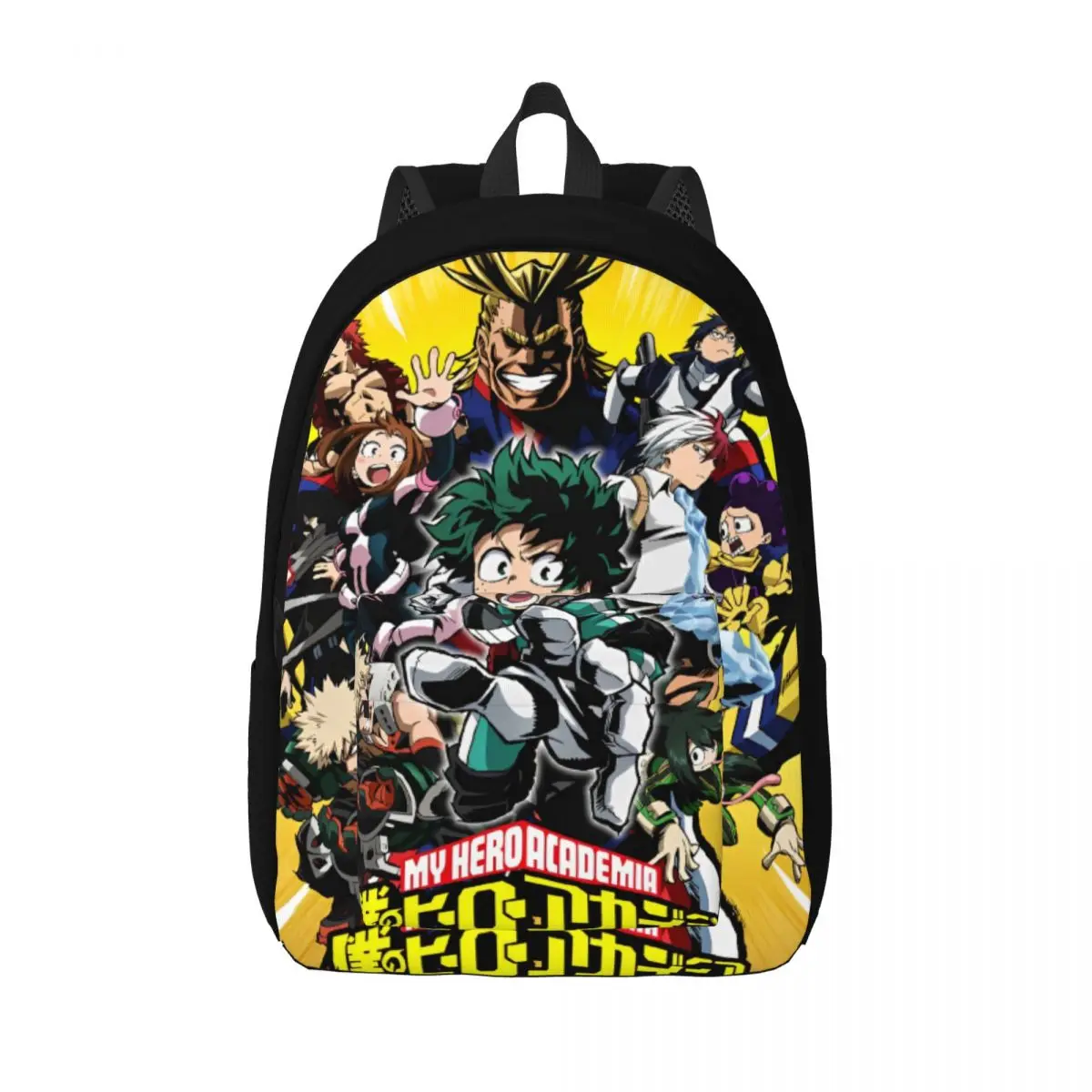 

Cartoon My Hero Academia Backpack for Boy Girl Kids Student School Bookbag Daypack Preschool Kindergarten Bag Outdoor