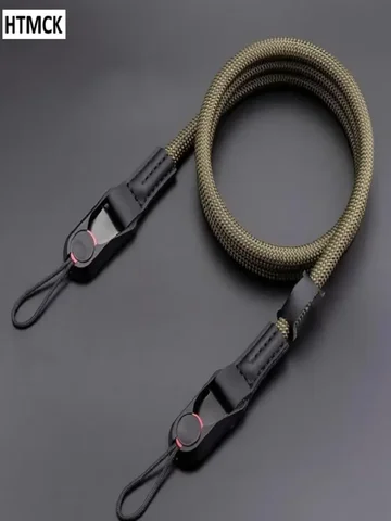 Quick Release Camera Strap, Adjustable Round Rope Neck & Shoulder Sling, Fast Detachable Strap for DSLR Mirrorless Cameras