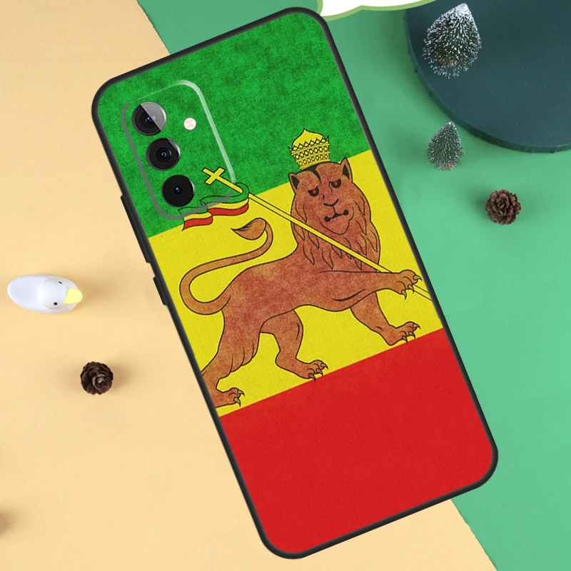 Ethiopia Flag Case For Samsung Galaxy A34 A54 A14 A13 A33 A53 A12 A32 A52 A71 A51 A25 A55 A35 A15 Cover