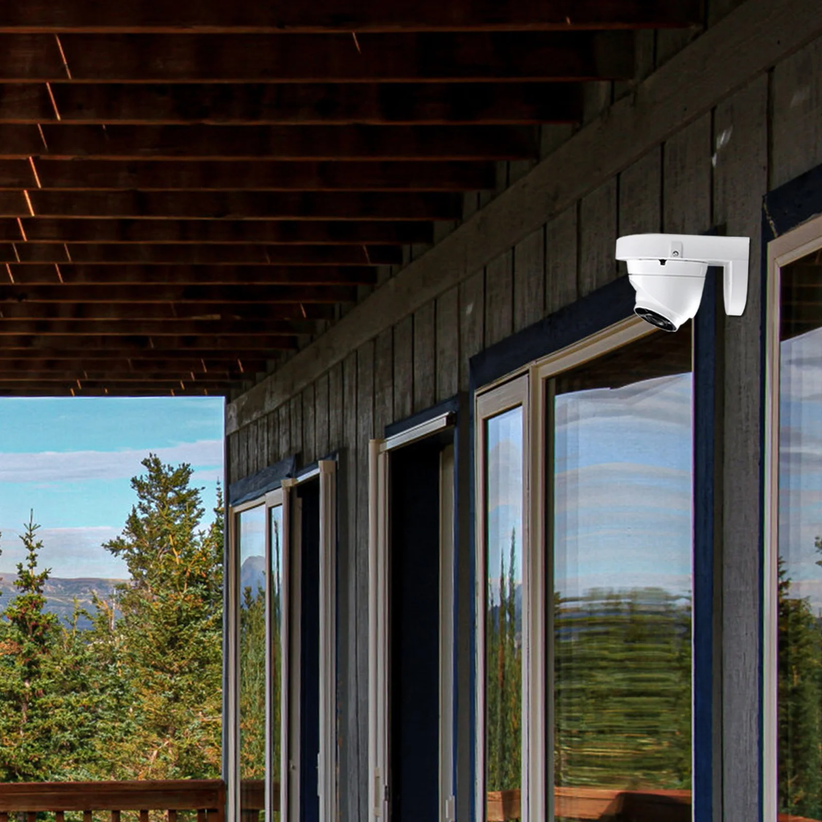 

Universal Dome Camera Wall Mount Bracket for Security Cctv Ip Cameras ABS Plastic Indoor Outdoor Installation 360 Degree