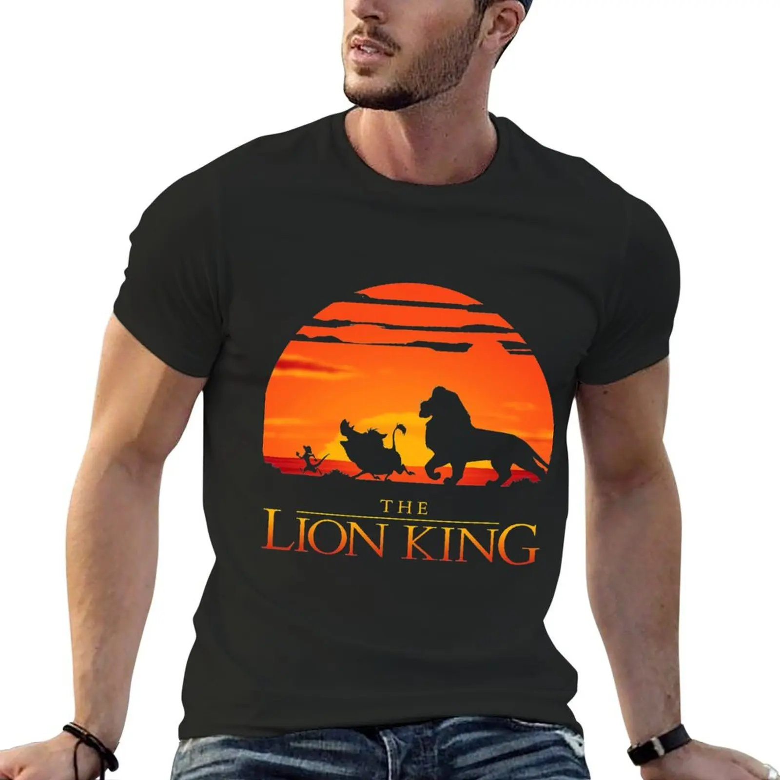 

Classic Sunset Animal, Movies T-Shirt oversizeds vintage graphic tee anime tshirt plus sizes mens t shirts