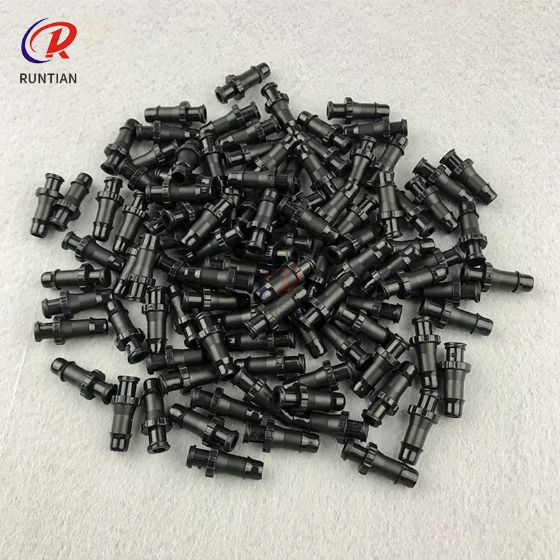 20pcs Ink tube connector for inkjet printer UV ink hose connector ink pipe Joints filter damper connector 6mm 4mm ruhr joint
