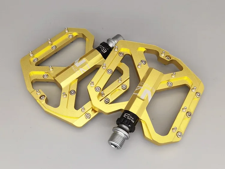 Neue Mountainbike Pedale MTB Pedal Aluminium Fahrrad Breite Plattform Flache Pedale 9/16 "Versiegelt Lager Fahrrad Pedale – Detail 5