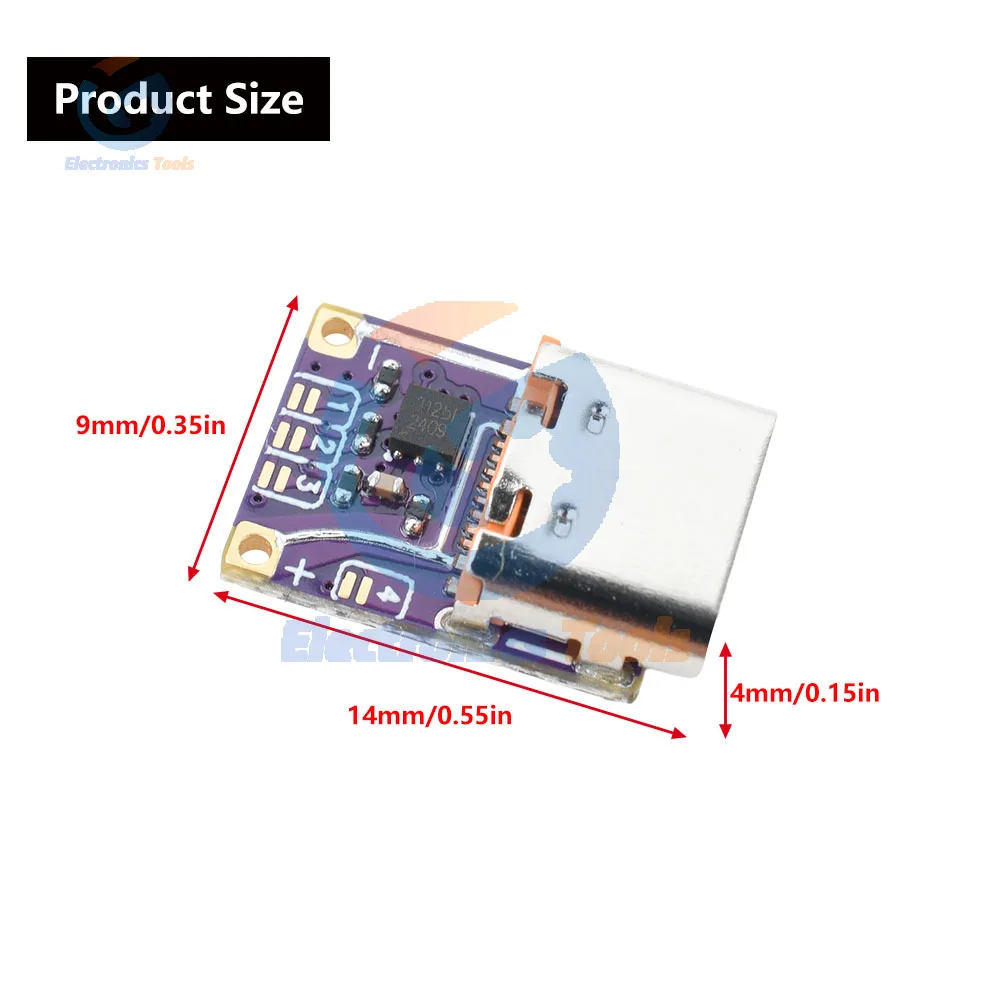 PD3.0 PD3.1 QC3.0 Модуль быстрой зарядки-ловушки DC5V/9V/12V/15V/20V Триггер выходного напряжения PD в DC Модуль быстрой зарядки типа C
