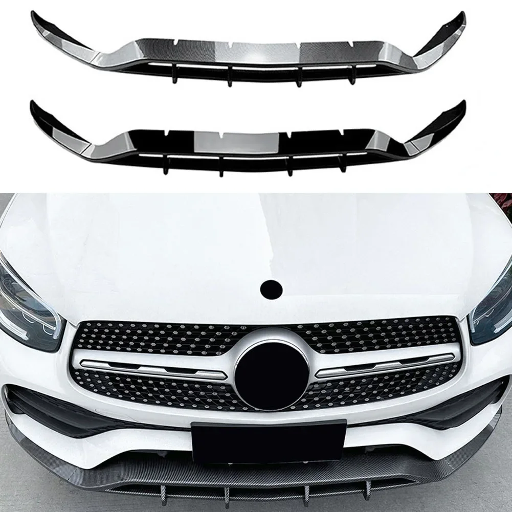 

3 Stage Front Bumper Lip Spoiler Side Lower Splitters Body Kit For Mercedes Benz GLC Class X253 GLC200 260 300 2020-2022 AMG