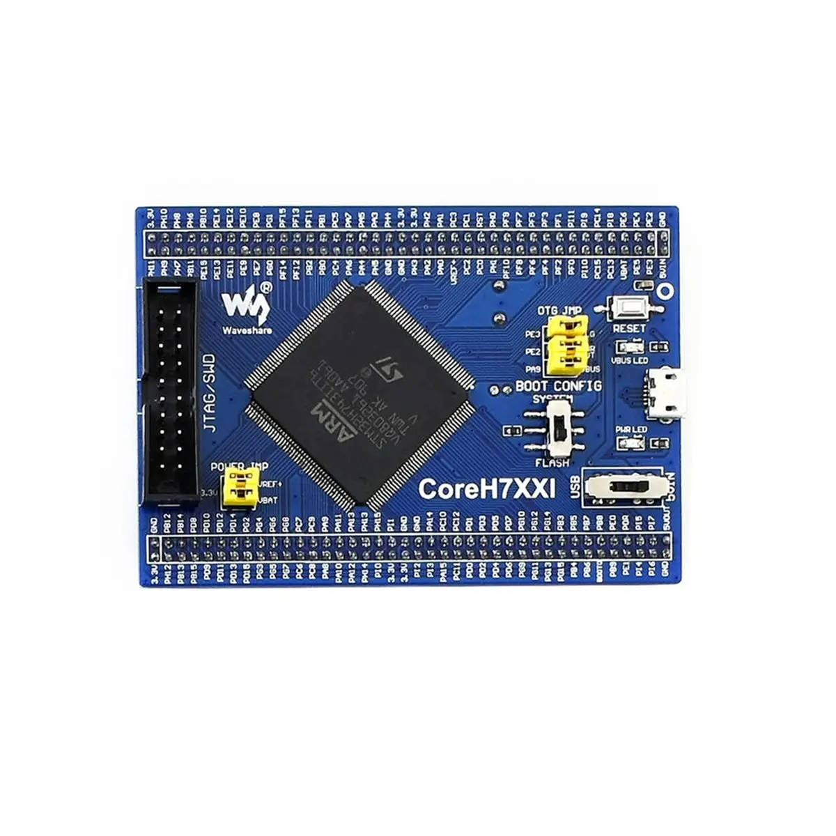 Big Discount Waveshare STM32H743IIT6 Core Board with JTAG/SWD Debugging and Download Interface Full IO Expander