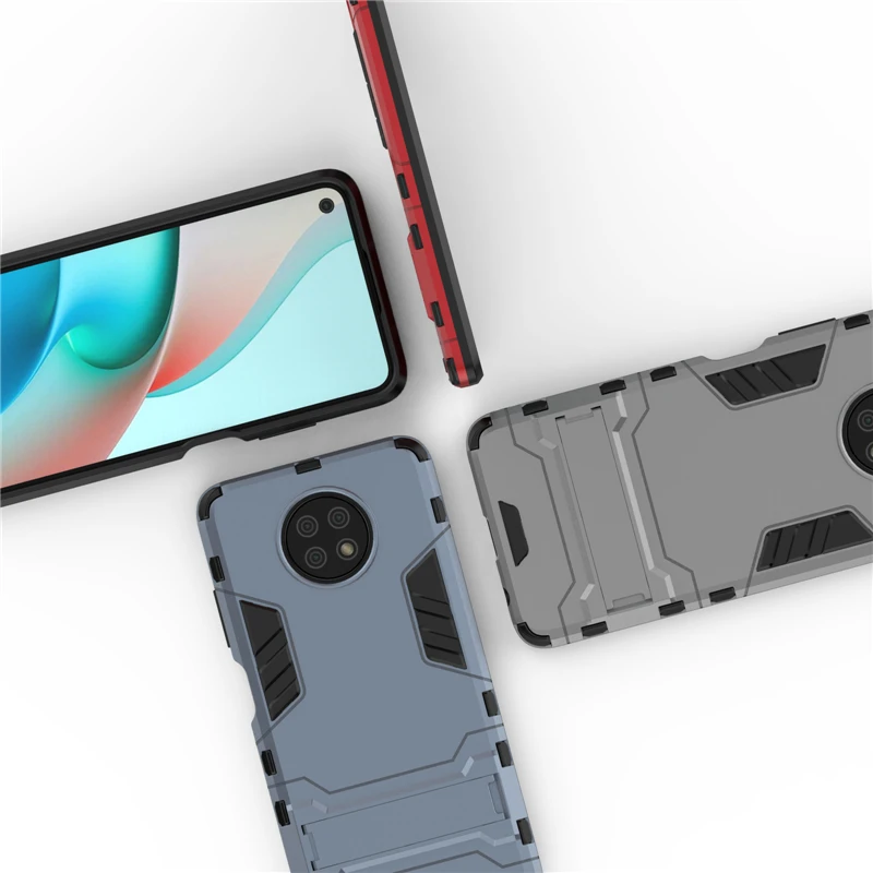 For Cover Xiaomi Redmi Note 9T 5G Case Hybrid Stand Silicone Armor Back Case For Redmi Note 9T 5G Cover For Redmi Note 9T 9 T 5G