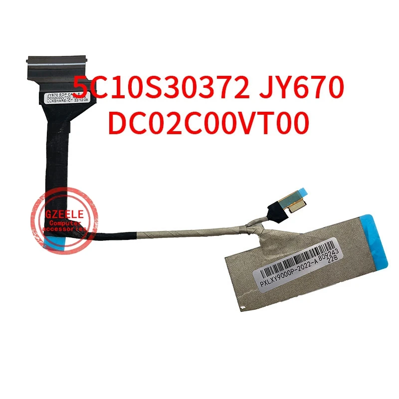 

Orig New 5C10S30372 For Lenovo R9000P Y9000P IAH7H ARH7H 2022 Lcd EDP Cable Lvds Wire Screen 82RF DC02C00VT00 JY670