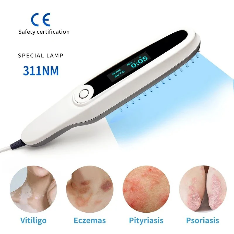 

Uvb 311nm Narrow Band Light Therapy Lamp Instrument For Psoriasis Vitiligo Skin Disease Treatment uvb lamp 308nm vitiligo