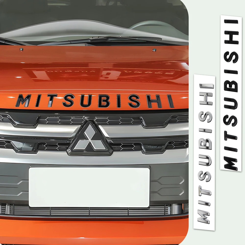 Для Mitsubishi Ralliart Lancer Colt Outlander ASX Pajero LANCER I200 Cross Galan 3D ABS значок на передний капот автомобиля наклейка украшение