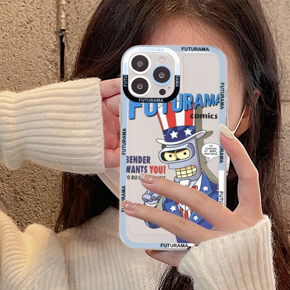 Cartoon F-Futuramas Phone Case For Samsung A 10 20 30 70 13 21 32 72 22 51 52 53 71 73 32 4g 32 5g Fundas