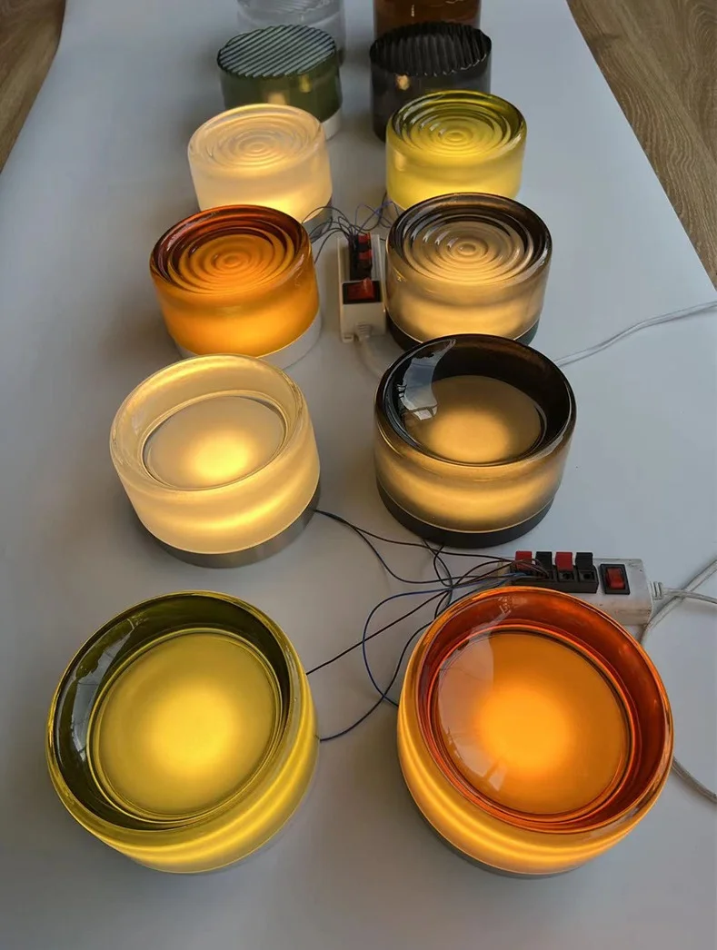 IWHD Glass Lampshade LED Wall Lamp Sconce 4 Colors Beside Bedroom Living Room Bathroom Mirror Stair Light Wandlamp Applique