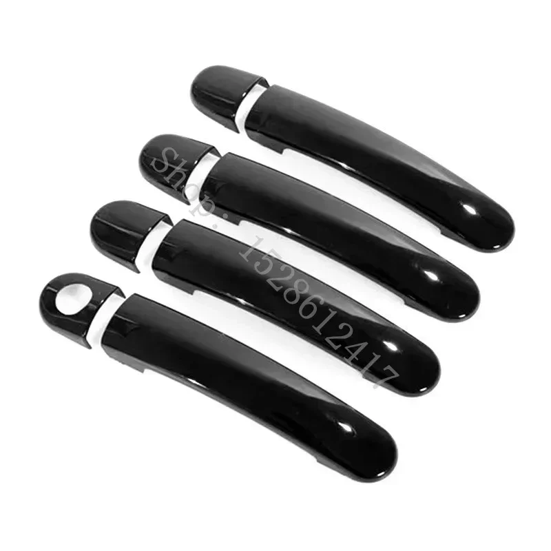 for Tiguan MK1 Skoda Octavia Fabia Rapid Yeti  ABS Door Handle Cover car door handle protector trim Overlay Molding Garnish view 2