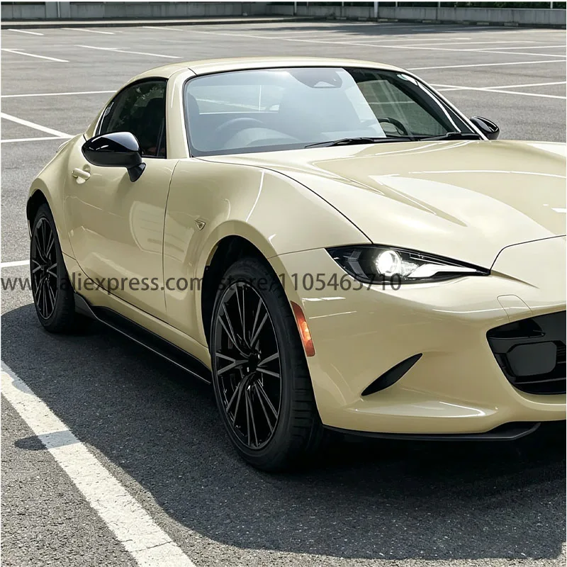 For Mazda MX-5 Miata ND 2016+ Side Skirt Splitter Side Diffuser Exterior Sport Mod Accessories