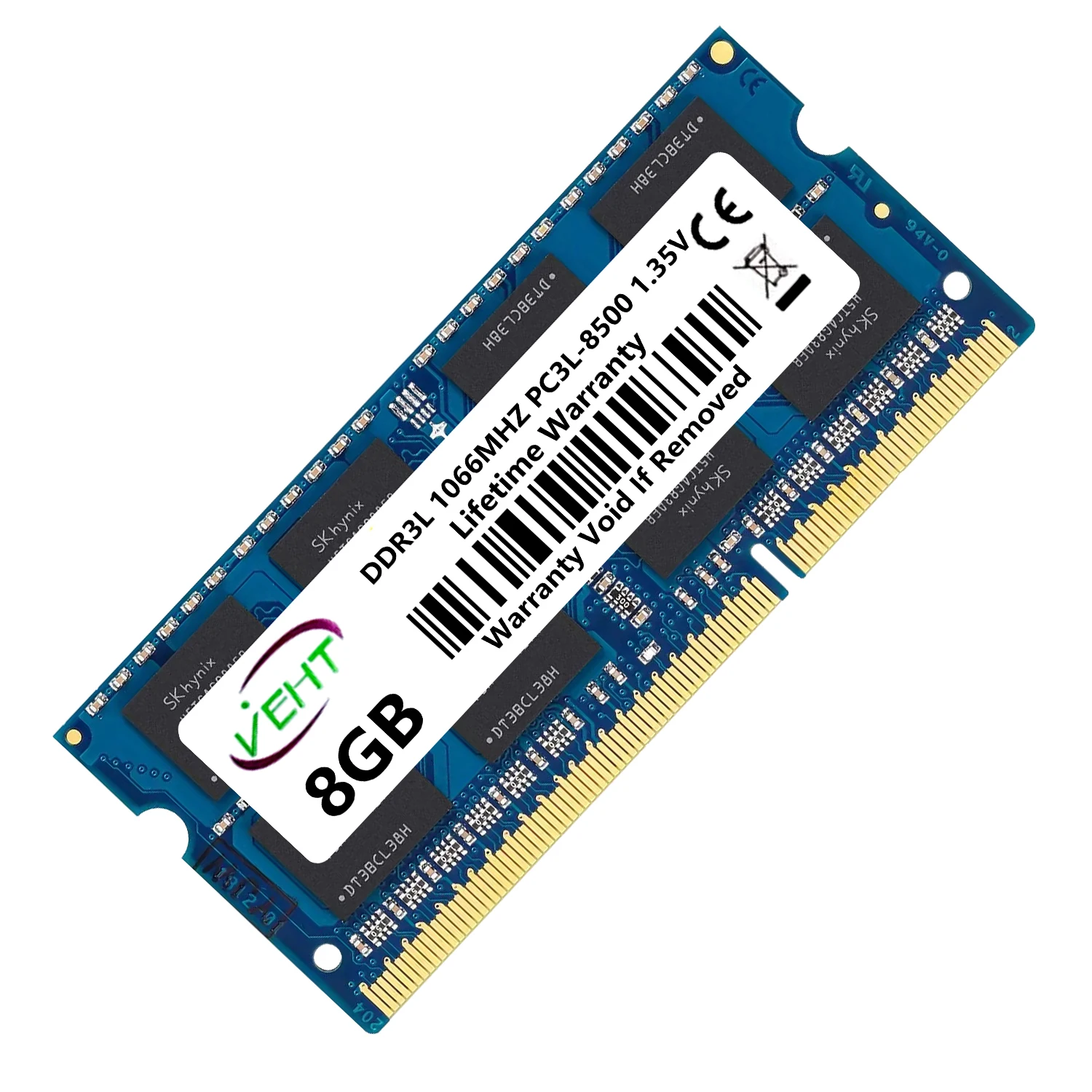 VEHT DDR3 DDR3L 2GB 4GB 8GB SODIMM Memories Ram 8500 10600 12800