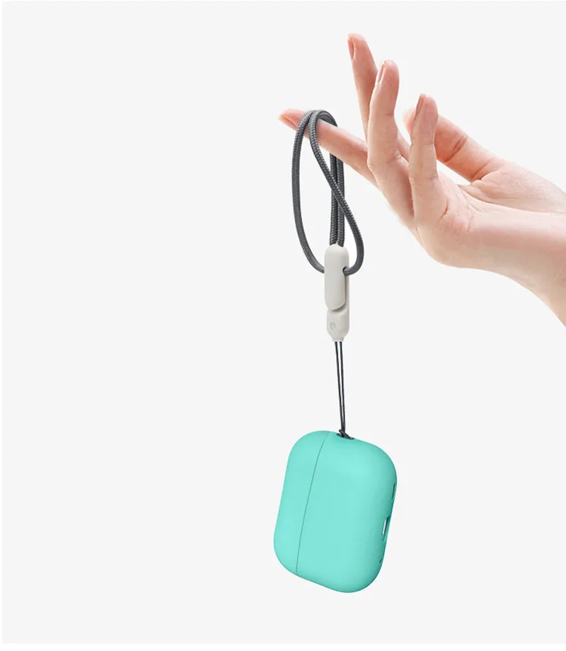 Funda de silicona para AirPods Pro 2, cordón para auriculares, accesorios para apple airpods 2 Generación, 2022