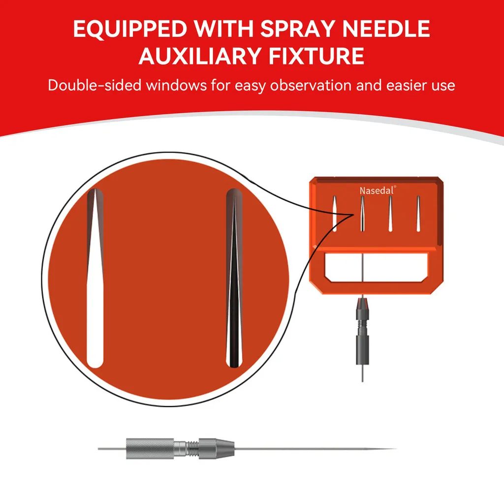 

Набор инструментов для заточки иглы для аэрографа 0,2 0,3 0,5 мм Система ремонта иглы для полировки с игольчатым патроном для покраски модели Gundam