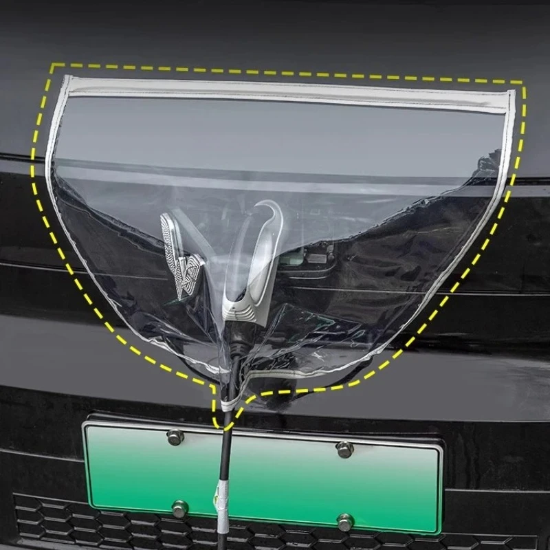 

For BYD Song PLUS Qin Han Tang Yuan Seagull Dolphin Seal Car Charging Pile Port Waterproof Charging Gun Rain Cover Tools Car