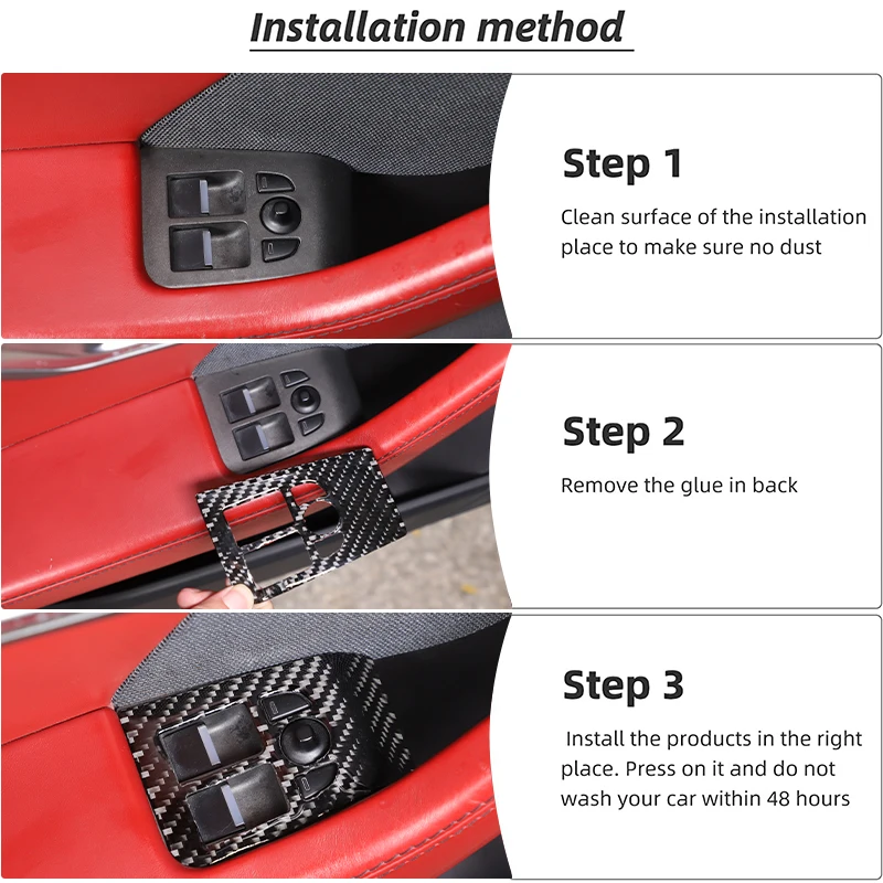 Car Accessories for Jaguar F-TYPE 2013-2022 Soft Carbon Fiber Interior Kit Dashboard Console Decoration Cover Trim Stickers