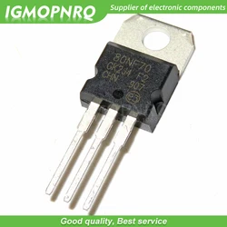 20PCS STP80NF70 80NF70 P80NF70 TO-220 80A 70V MOSFET N-Ch 68V 0.0082 Ohm new original