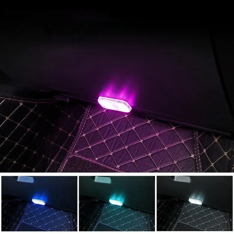Kabellose LED-Leuchten für Autoinnenraum, Auto-LED-Innenbeleuchtung, USB-Aufladbare Automotive Neon-Akzentbeleuchtung – Detail 9