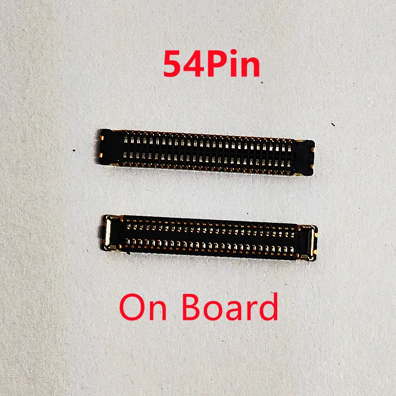 10pcs LCD Display FPC Connector On Board For Motorola Moto E40 XT2159 Pure 2021 XT2163 G Power 2022 XT2165 Screen Plug 54pin