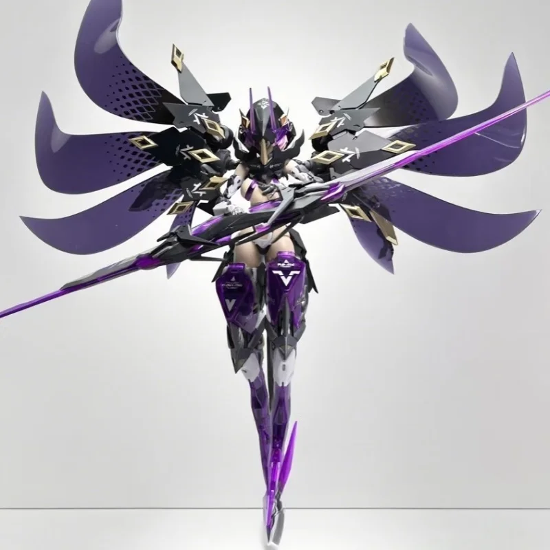 متوفر في المخزون رودو Rs-02 نجمة زهرة سوداء قزحية لطيف روبوت فتاة الشكل عمل كامل أنيمي نموذج مناسبة للأولاد جمع نموذج الهدايا