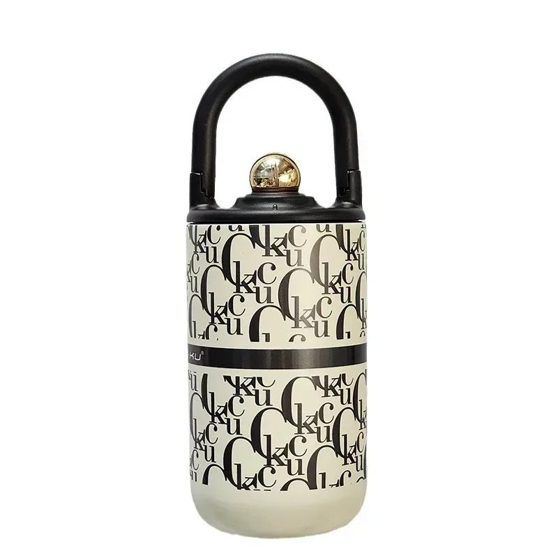 

Portable Straw Stainless Steel Thermos Cup Girls High-grade Fashion Gift Cup New Small Fragrant Wind Hydroflask