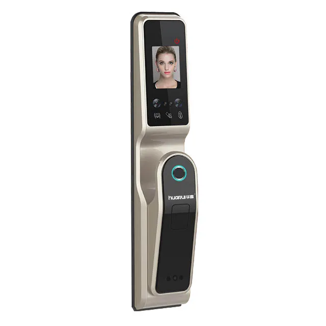 Huarui Lock H10 Hotel Door Lock System, Hotel Access Card System, Smart Door Lock for Sliding Glass Door