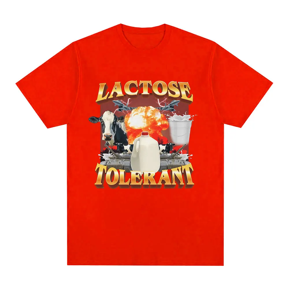

Explosion printed short sleeved T-shirt, retro comic style, machine washable, soft and odorless, suitable for couples