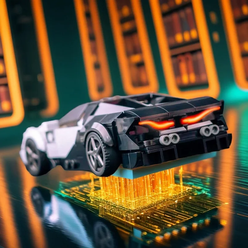 350ピース-moc-ハイパーカー-トゥールビヨン-レーシングシリーズ-モデルビルディングブロック-組み立てキット-コレクターディスプレイ-エキスパートトイ-ギフト