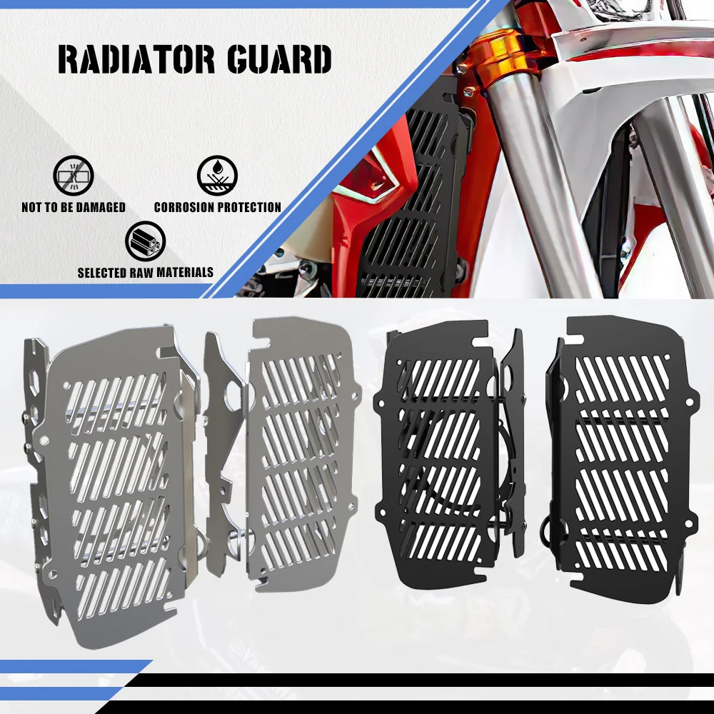 

FOR EXC XC SX SX-F XCW TPI 2T 4T 125 150 250 300 350 450 500 2019 2020 2021 2022 20232024 Motorcycle Radiator Grille Guard Cover