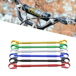 22mm Alloy Aluminum Motorcycle Handlebar Brace Crossbar Modified Strengthen Handle Bar Clamp Balance Beam Cross