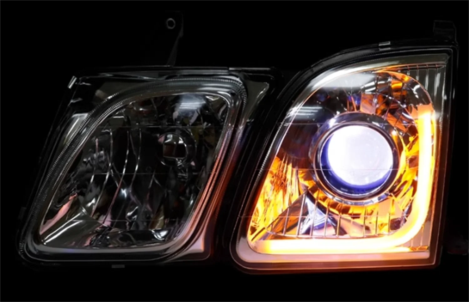 Car LED laser Headlight Headlamp for Lexus LX470 DRL Daytime Running Light Turn signal