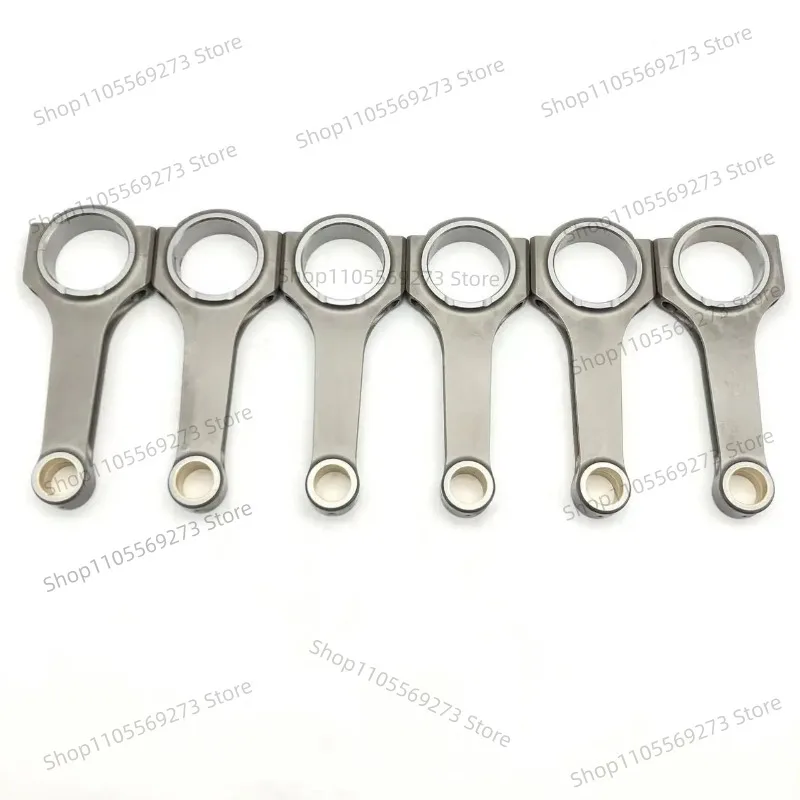 M104 143mm H-beam Forged Connecting Rods For Mercedes Benz One Set