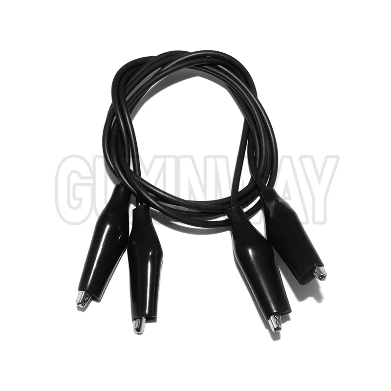 1Set / 10PCS Alligator Clips Electrical DIY Test Leads Alligator Double-ended Crocodile Clips Roach Clip Test Jumper Wire 46CM