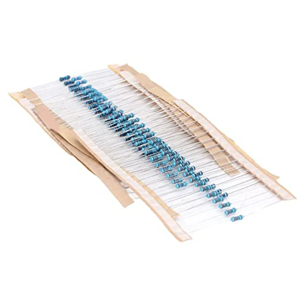 1% Tolerance Resistor 1/4W Resistor For DIY Electronics Easy To Use Lightweight Structure Reliable Performance