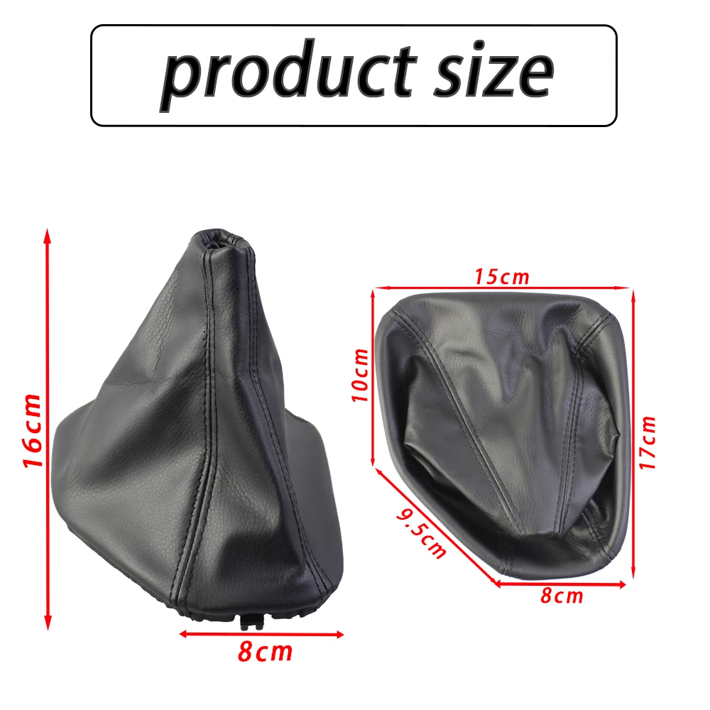 Car Accessories For BMW 5 Series E39 1995-2004 Gear Shift Knob Leather Dust proof Shifter Boot Cover Automotive Interior