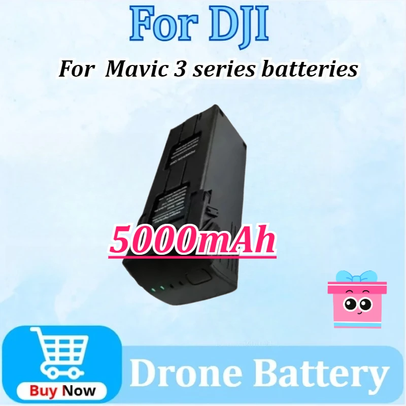 

Newly Mavic 3 Intelligent Flight Drone Battery 5000mAh High Capacity Battery for DJI Mavic 3 Series Drones Long Flight Time​