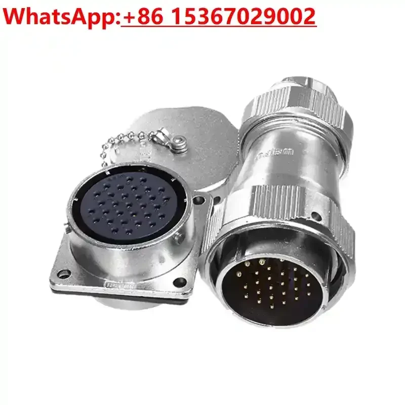 Industrial aviation plug WY48-5  7  20  27 38 core 42 core TE + Z male female seat